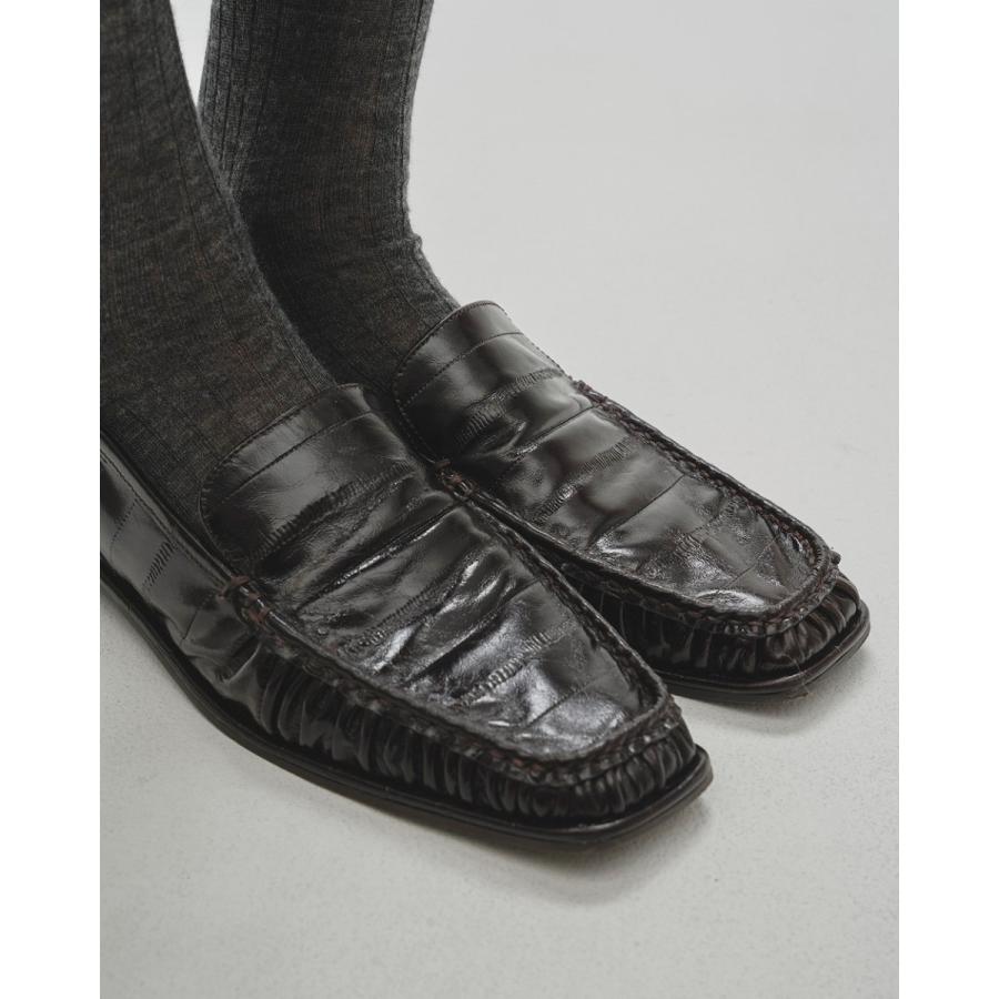 TODAYFUL トゥデイフル Squaretoe Gather Loafers 予約商品 4月下旬