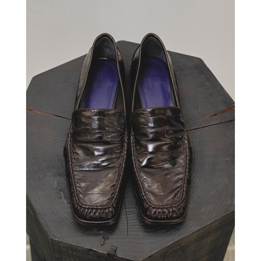 TODAYFUL トゥデイフル Squaretoe Gather Loafers 予約商品 4月下旬