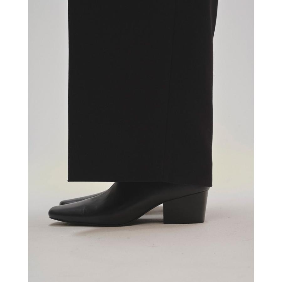 TODAYFUL トゥデイフル Squaretoe Leather Sabot 即納 : RAPTURE