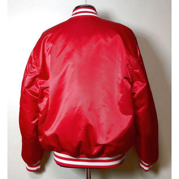 STARTER（スターター） USA製 ヤンキース ナイロンスタジャン M レッド