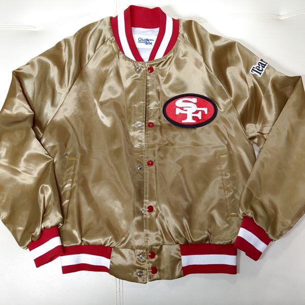 USA製 チョークライン San Francisco 49ers スタジャン M 薄手