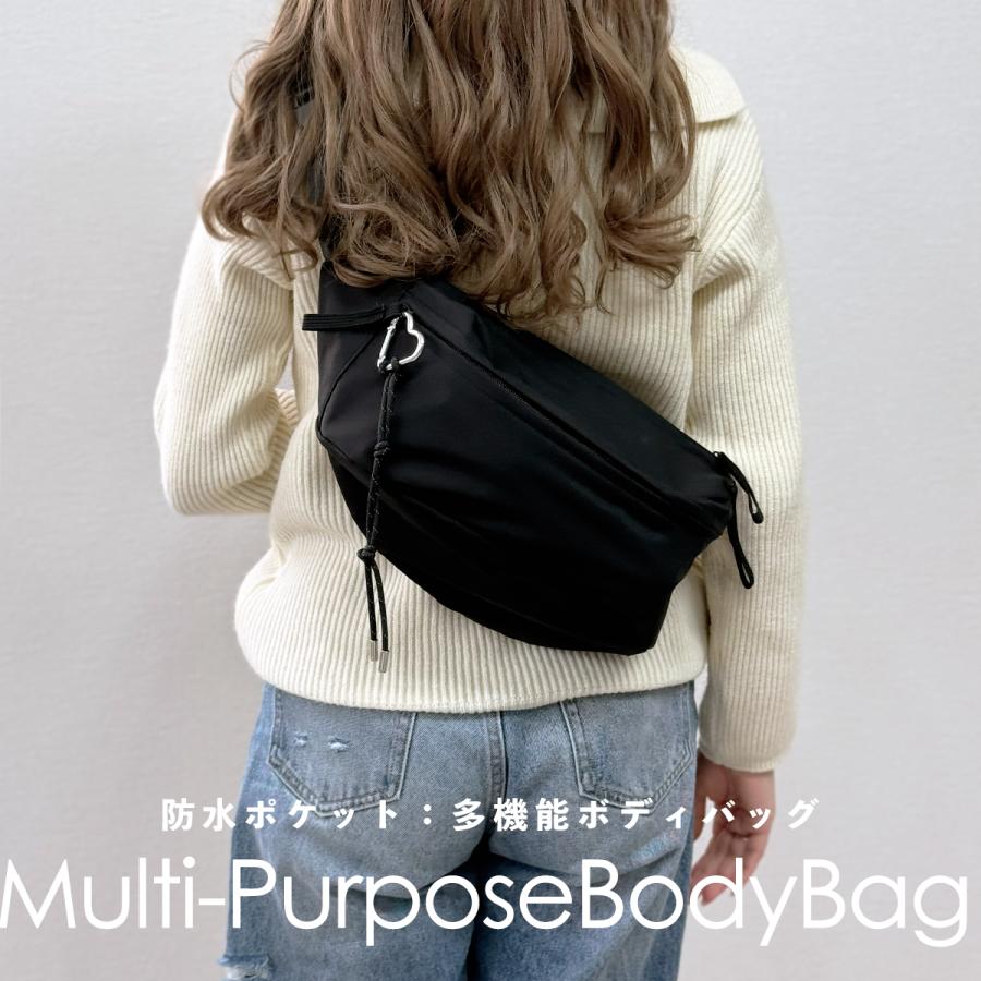 GISELLE ボディバッグ レディース 大容量 ワンショルダーバッグ 斜