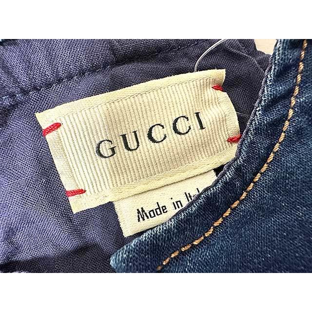 GUCCI（グッチ） 【中古】GUCCI 子供服 ベビー オーバーオール デニム