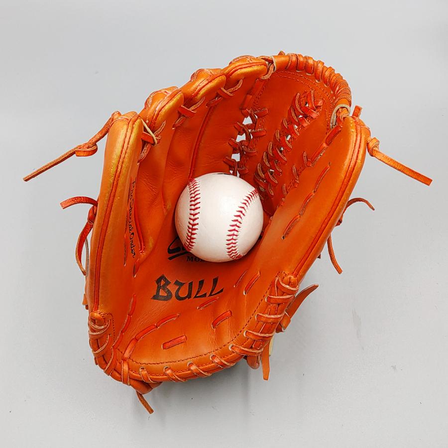クリーニング済み (高校野球対応)】 東駒 BULL TOKYO 硬式グローブ