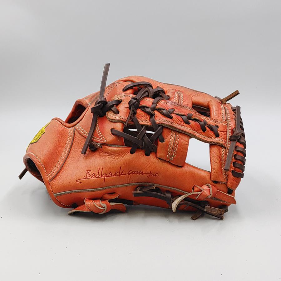 クリーニング済み (高校野球対応)】 和牛JB 硬式グローブ / 内野手用