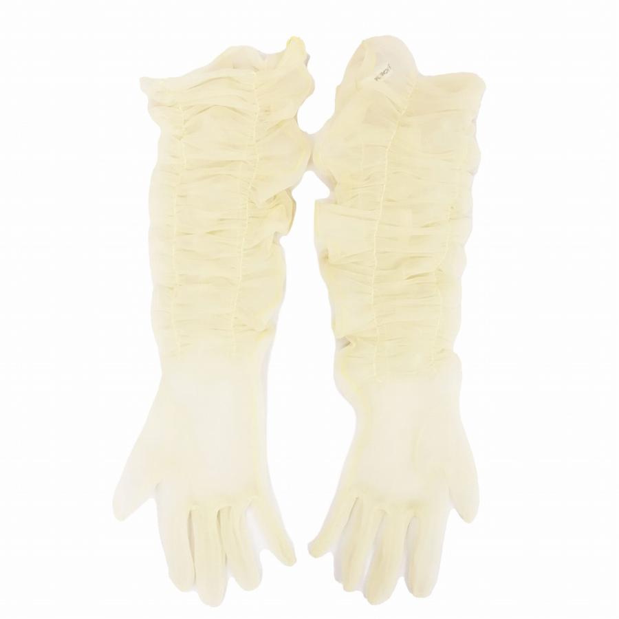 FUMIKA_UCHIDA（フミカウチダ） FUMIKA UCHIDA SHIRRING GLOVES シアー