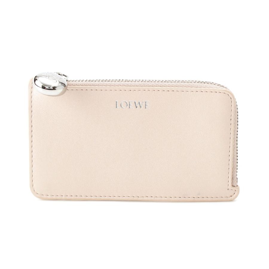 LOEWE（ロエベ） レザー フラグメントケース カードケース ピンク