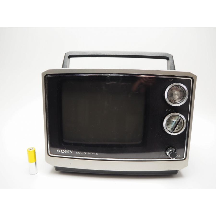 ソニー トランジスタ テレビ TV-7G ソリッドステート 白黒 ブラウン管