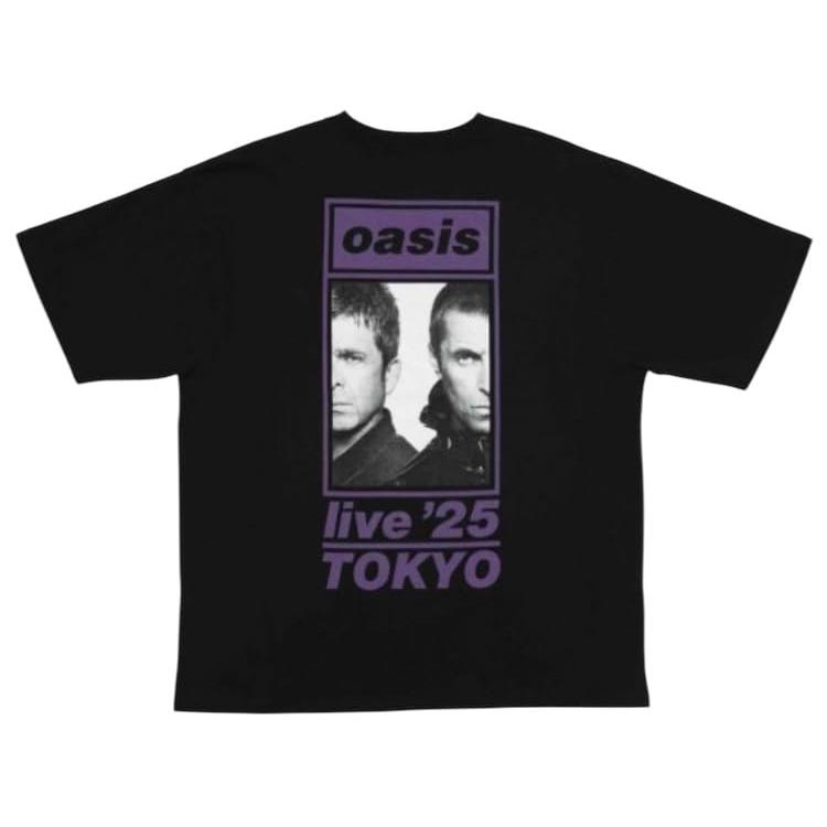 Oasis Tシャツ XL TOKYO 東京限定 江戸紫 オアシス 2025 日付入り 10