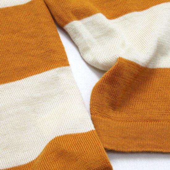 GREEN CLOTHING グリーンクロージング】WOOL LAYER (バフ/オレンジ