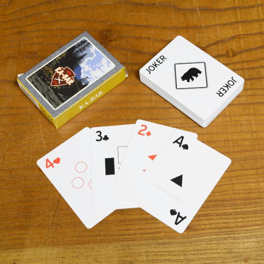 KA-BAR トランプカード テクスチャリング加工 カードゲーム