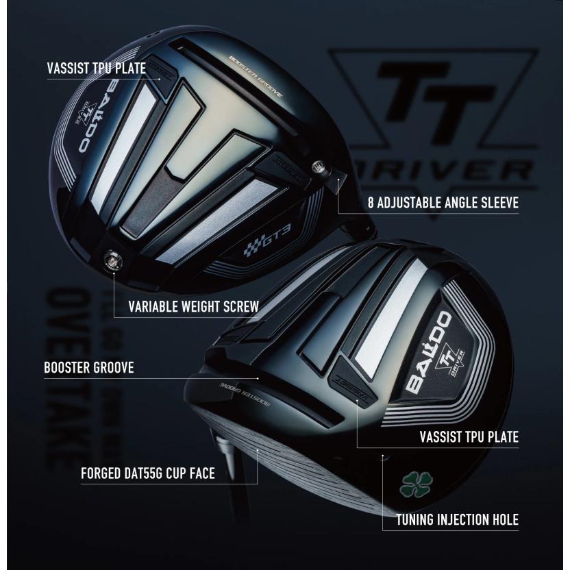 BALDO TT DRIVER GT2 DEEP FACE MODEL 選べるシャフト お好きな