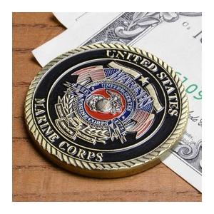 チャレンジコイン アメリカ海兵隊 Release The Dogs Of War 記念メダル