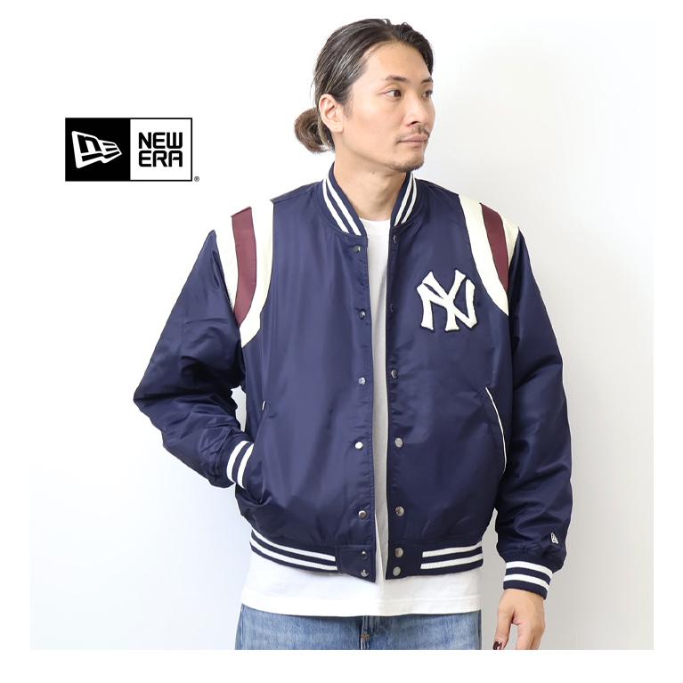 NEW ERA（ニューエラ） ナイロン バーシティージャケット Cooperstown