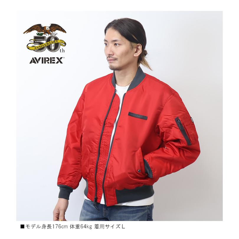 AVIREX（アヴィレックス） 50周年モデル MA-1ジャケット SIGNATURE BIG