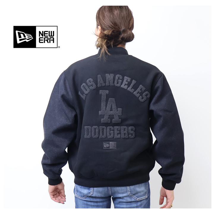 NEW ERA（ニューエラ） メルトン バーシティージャケット ロサンゼルス