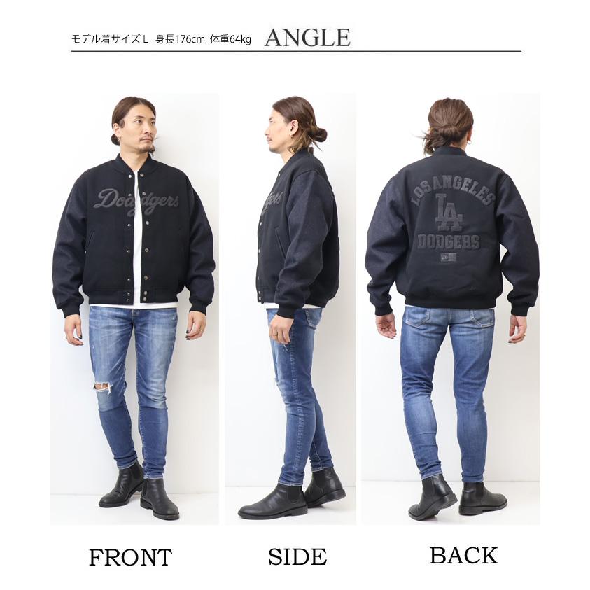 NEW ERA（ニューエラ） メルトン バーシティージャケット ロサンゼルス