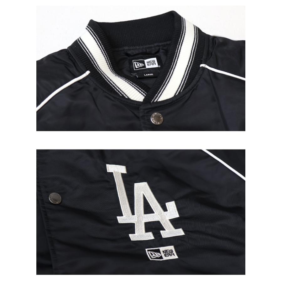 NEW ERA（ニューエラ） ナイロン バーシティージャケット ロサンゼルス