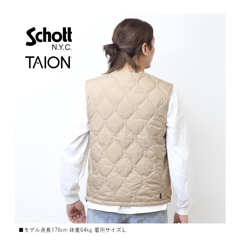 Schott N.Y.C（ショット） Schott TAION タイオン コラボ インナー