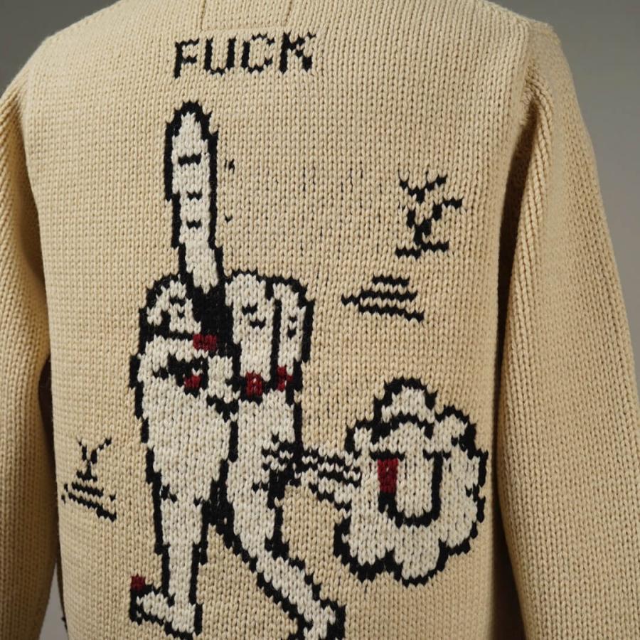 WEIRDO（ウィアード） カウチン ニット カーディガン メンズ WEIRDO