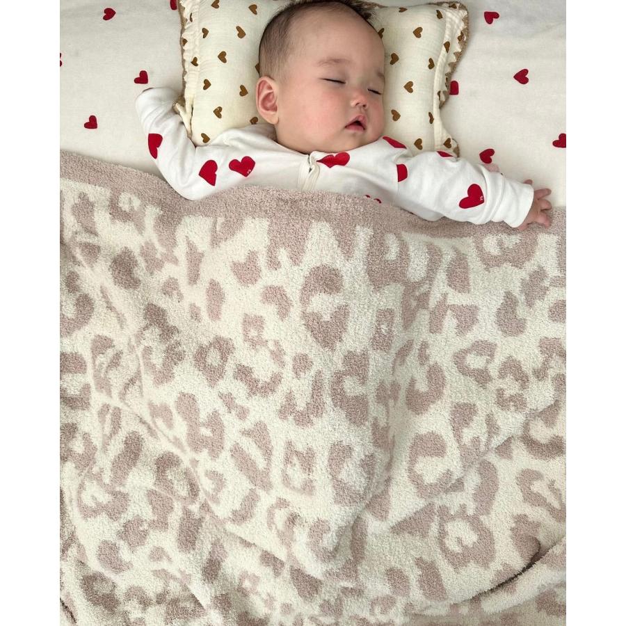 ヒョウ柄 ブランケット 膝かけ おしゃれ レオパード ハーフケット