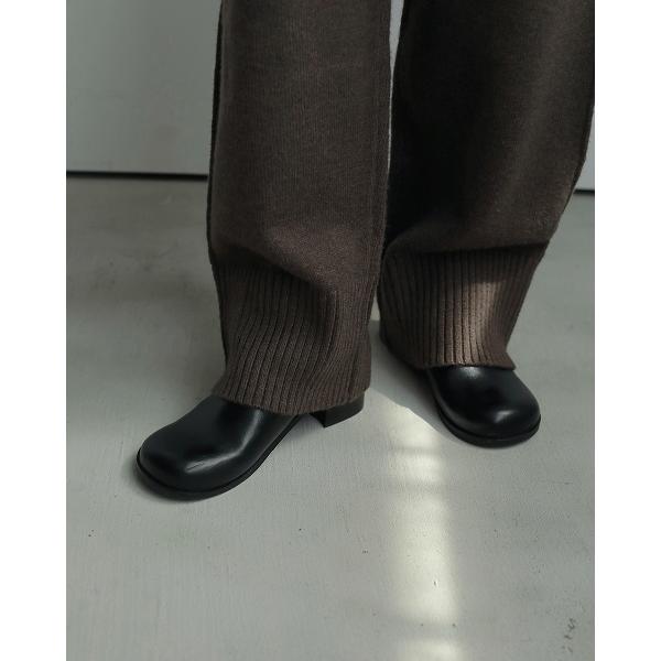 anuke（アンヌーク） 即日発送/anuke Ecoleather Heel Slip-ons