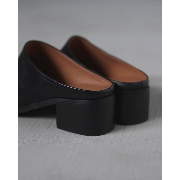 anuke（アンヌーク） 即日発送/anuke Ecoleather Heel Slip-ons