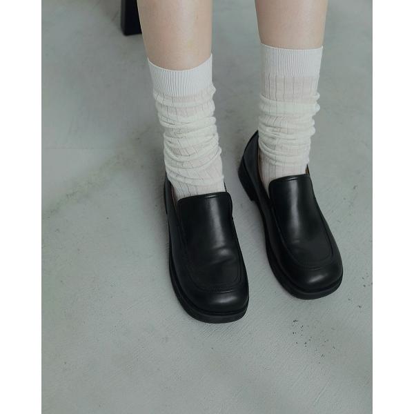 anuke（アンヌーク） 【SOLD OUT】anuke Ecoleather Loafers 62521005