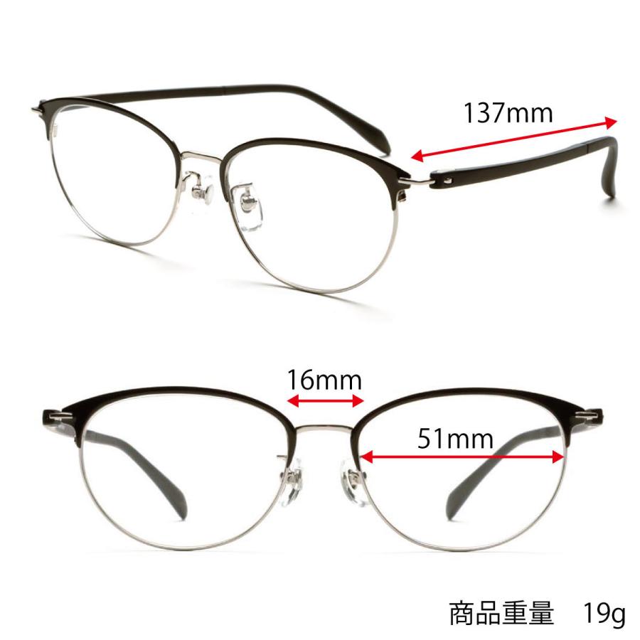 ピントグラス プレゼント付き 中度 レンズ 度数 +0.6〜+2.5D 老眼鏡