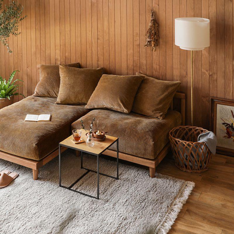 ナチュラルフレーム】 ソファー AGRA アグラ 1.5人掛け ソファ 北欧