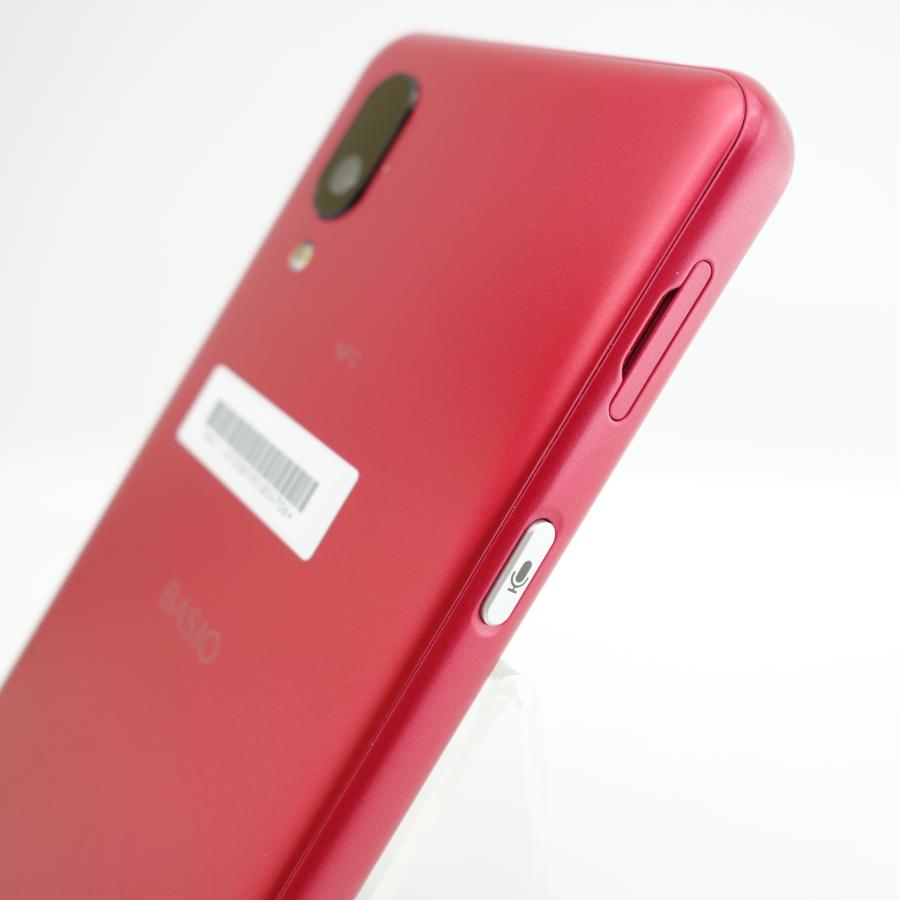 BASIO 【SIMフリー】BASIO active SHG09 レッド au版SIMロック解除品
