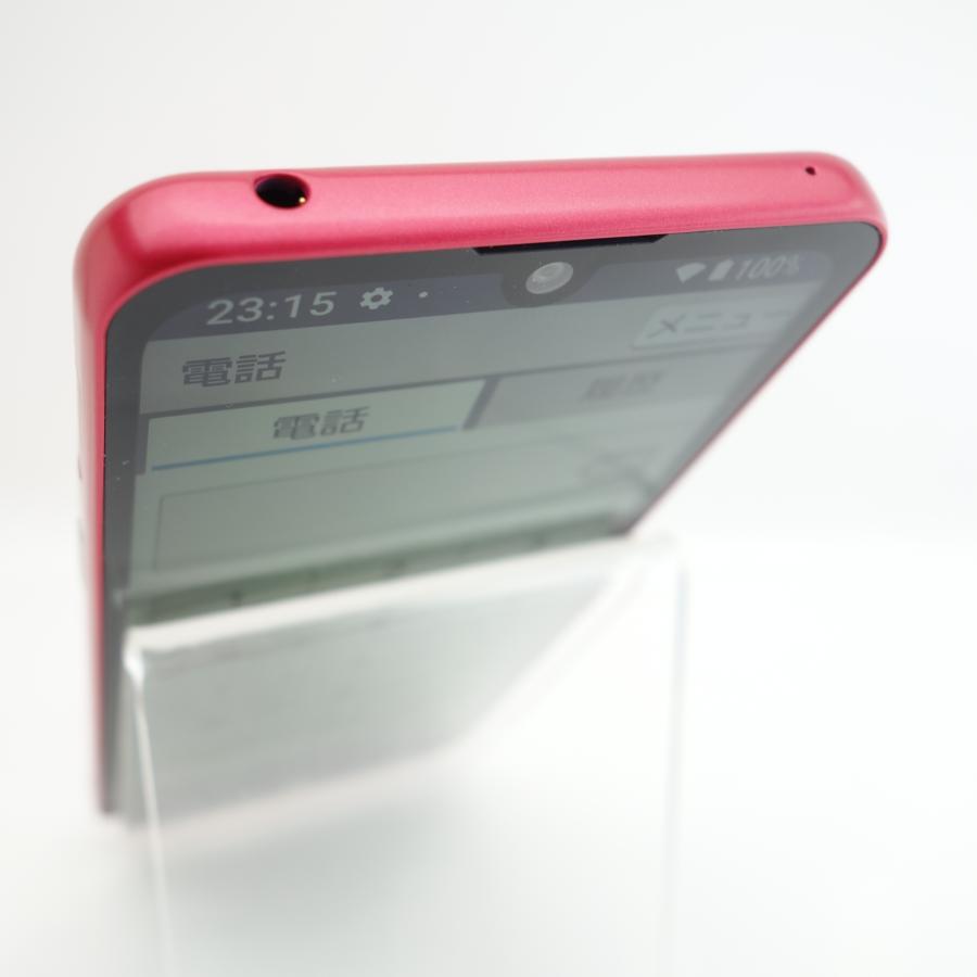 BASIO 【SIMフリー】BASIO active SHG09 レッド au版SIMロック解除品