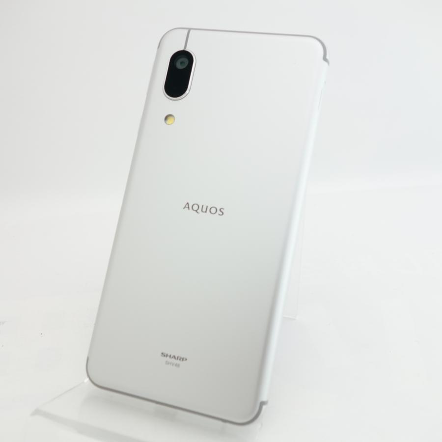 AQUOS sense 【SIMフリー】AQUOS sense3 basic SHV48 シルバー au版SIM