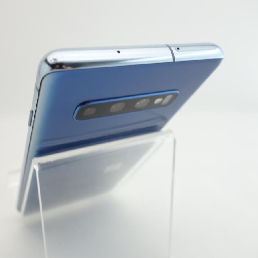 Galaxy S 【SIMフリー】GALAXY S10 SM-G973C プリズムブルー 楽天