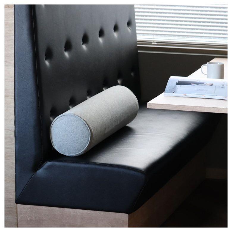 クラスアップ 円柱クッション CN-H75 GR グレー 中国製 代引不可