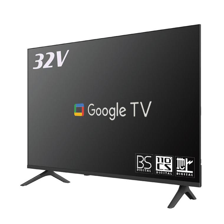 テレビ 32インチ ハイビジョン Wチューナー Android搭載 音声対応