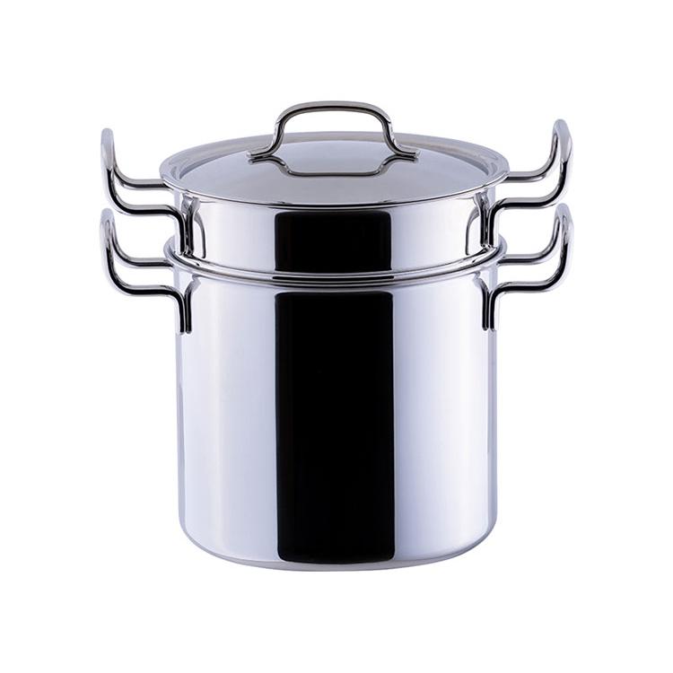 ジオ・プロダクト 日本製 パスタポット 21cm GEO-21P パスタ鍋 ガス火