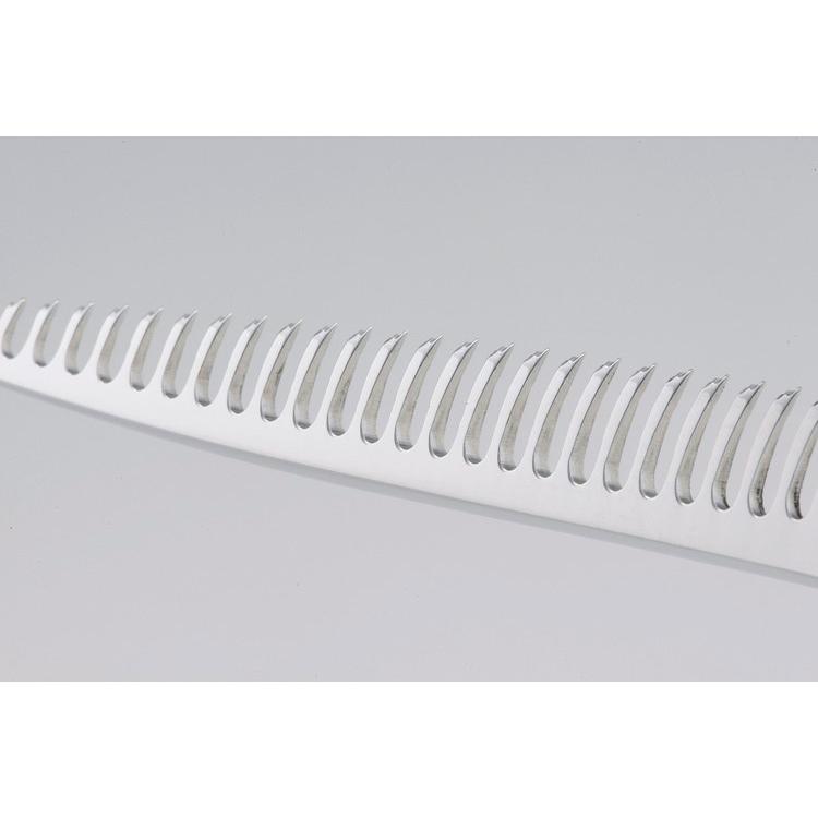 燕三条の髪はさみ シゲル工業 美容師のスキばさみ 16.4cm 桐箱入り