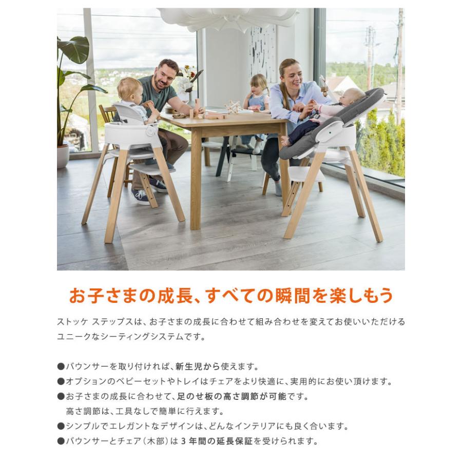 STOKKE（ストッケ） ステップス チェア ビーチ材 ベビーチェア