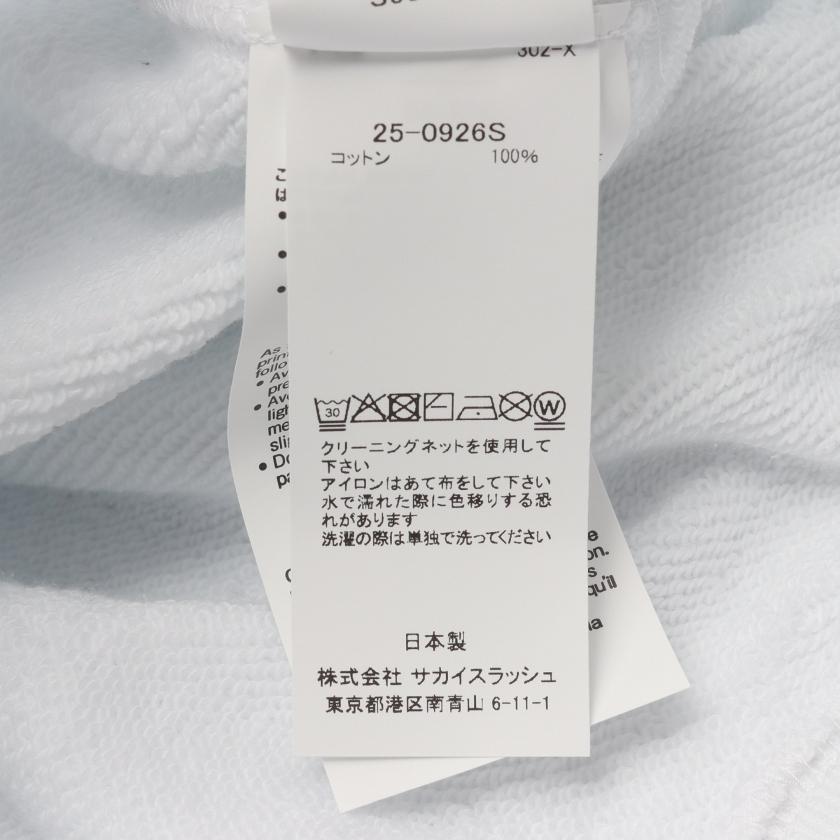 サカイ sacai × WTAPS トレーナー スウェットシャツ バックロゴ