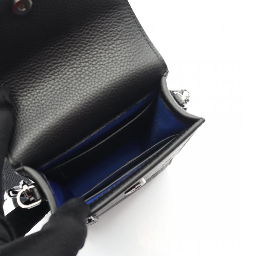 BVLGARI（ブルガリ） 爆買 ショルダーバッグ レザー ブラック 292326