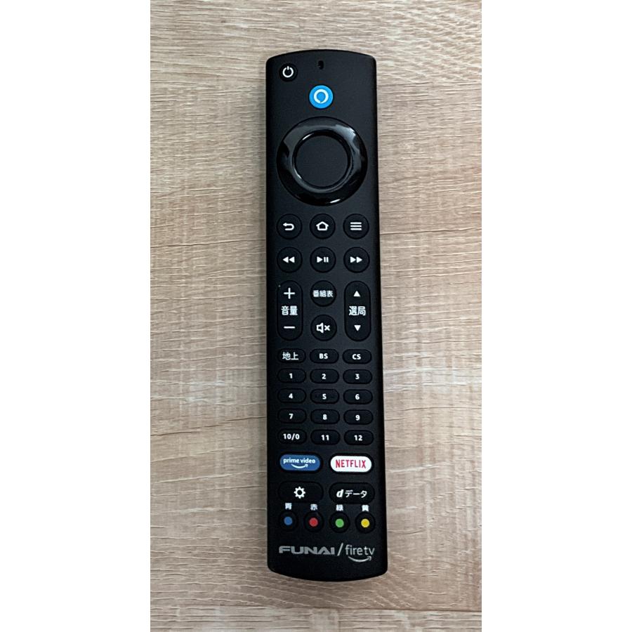 REGZA（レグザ） FUNAI フナイ FireTV FL-32HF140 Alexa対応リモコン