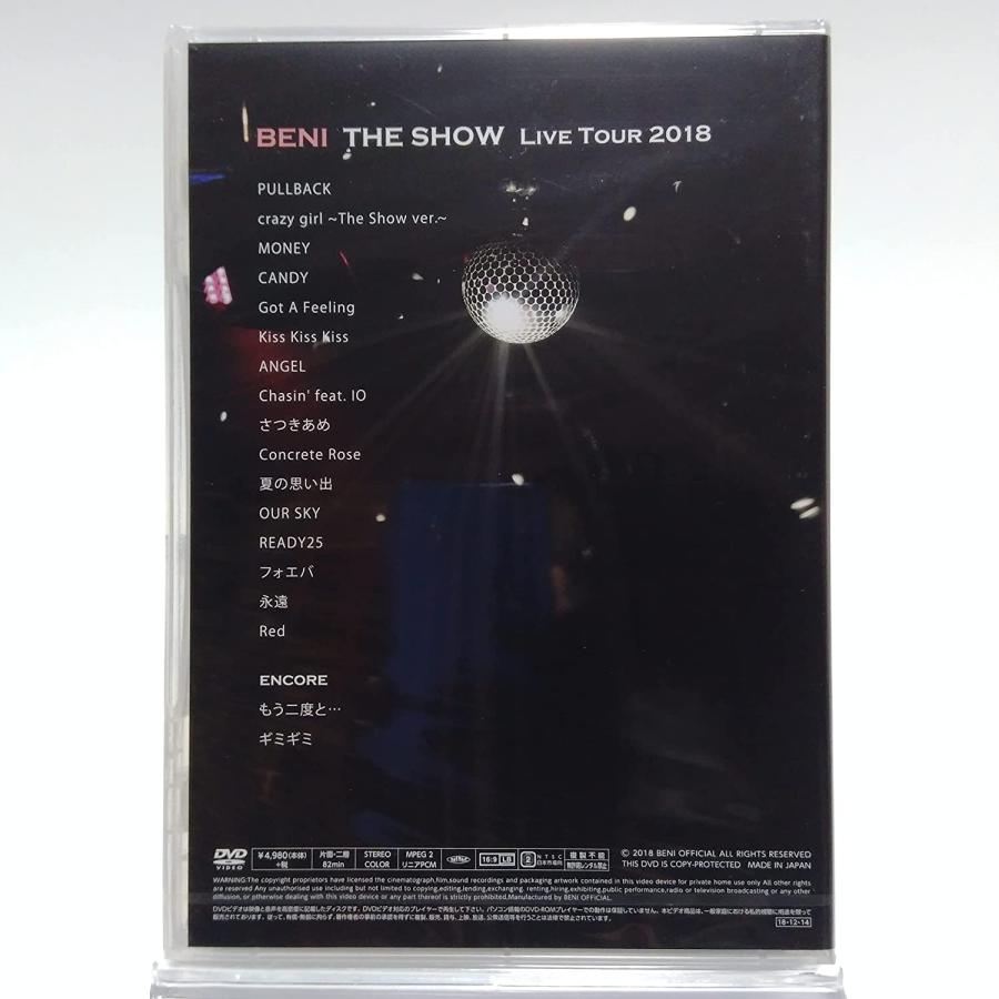 ボーナスストアプラス 10％対象 廃盤 BENI DVD THE SHOW LIVE TOUR