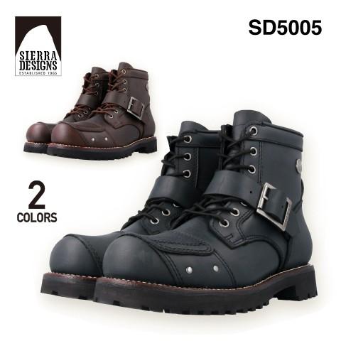 SIERRA DESIGNS（シエラデザインズ） 本革 バイカーブーツ メンズ