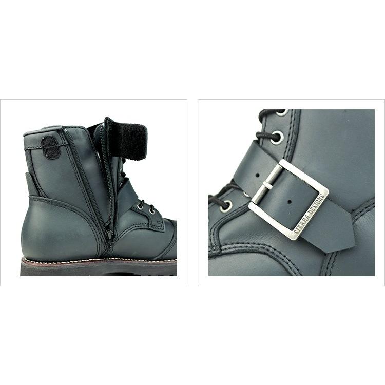 SIERRA DESIGNS（シエラデザインズ） 本革 バイカーブーツ メンズ