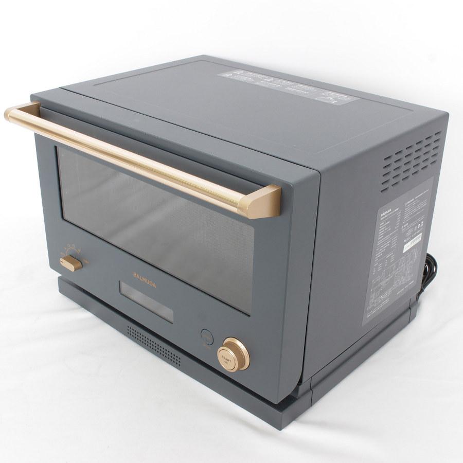 ジャンク BALMUDA The Range オーブンレンジ K04A角皿2枚付 BALMUDA