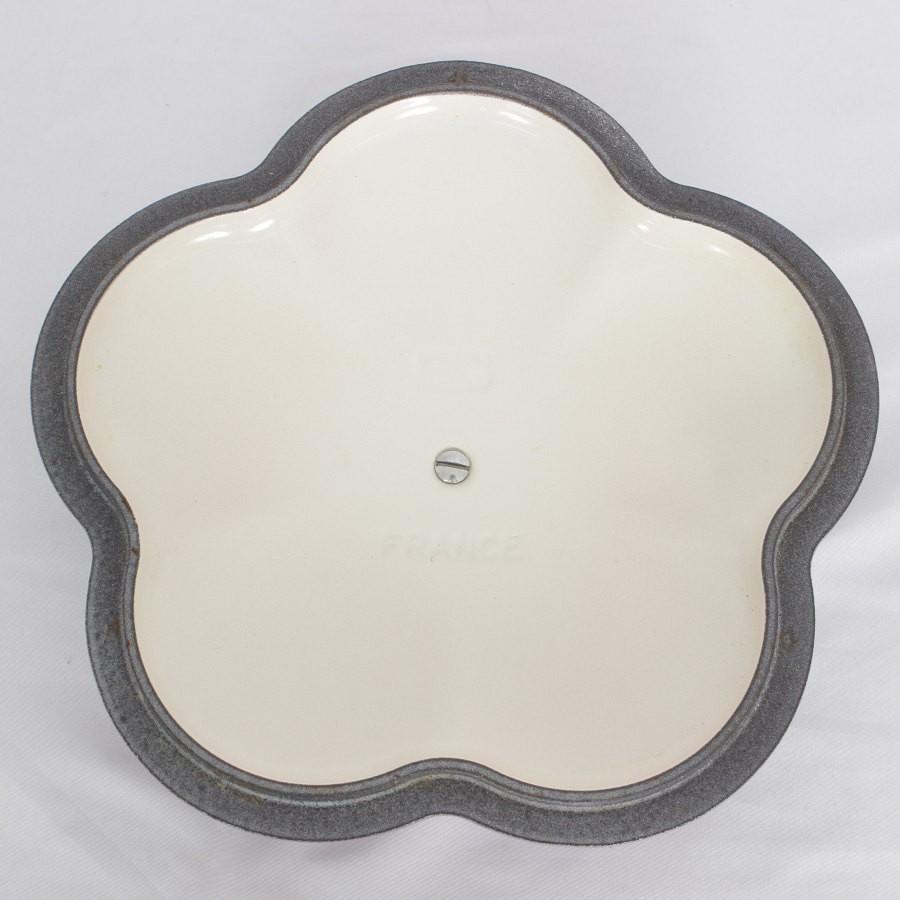 ボーナスストア+5％】ル・クルーゼ ココットフルール 20cm モーブ