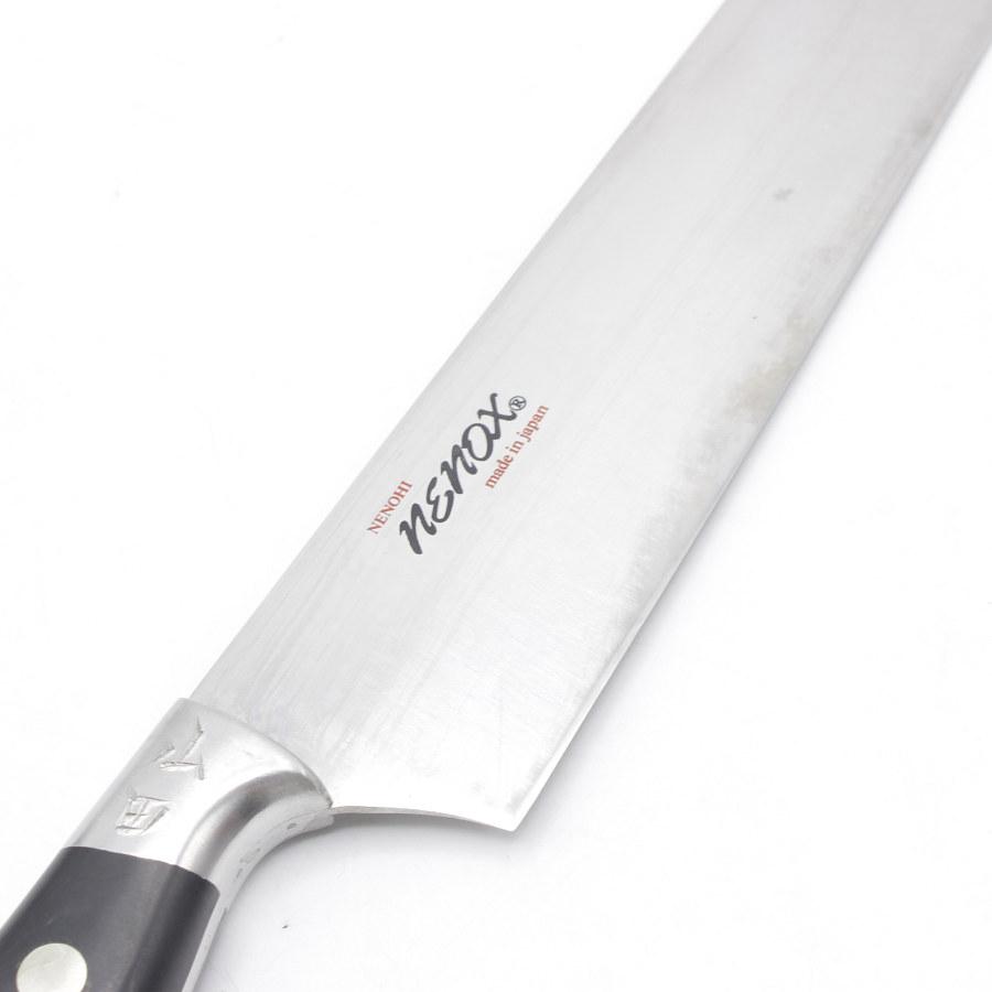 倍々ストア+5％】子の日 NENOX 筋引包丁 九寸半 鍔付柄 刃渡り約285mm