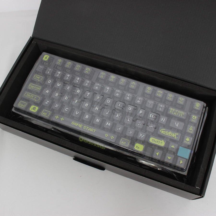 ボーナスストア+5％【新品】GravaStar Mercury K1 Lite 透明ブラック