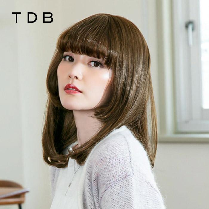 ウィッグ フルウィッグ クラシックガールミディ グラデカラー オール